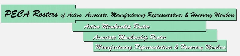 PECA Membership Rosters